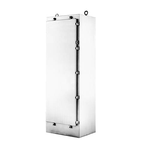 nVent HOFFMAN A72H2518SS6FS A4SL 1-Door Enclosure, 72.06 in L x 25.06 in W x 18.06 in D, NEMA 4X NEMA Rating, 316L Stainless Steel