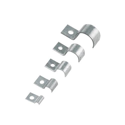 Hoffman ABCC125 A80 Bonding Cable Clamp, For Use With 1/2 in EMC Shielded Cable, Steel, Zinc Plated