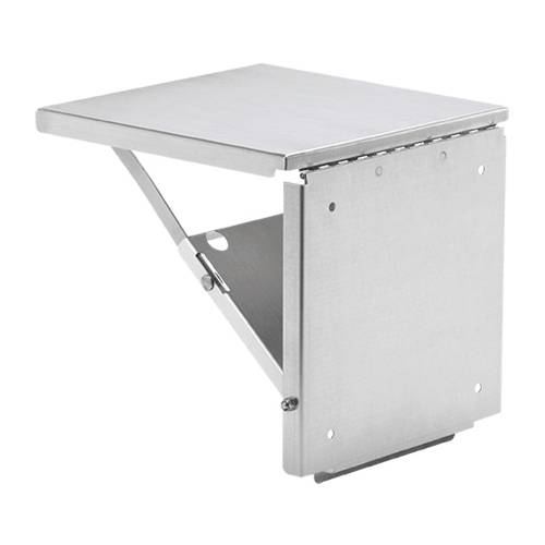 Hoffman ACSHELF2424SS A80 Folding Shelf, 12.12 in H x 24 in W x 1 in D, 304 Stainless Steel