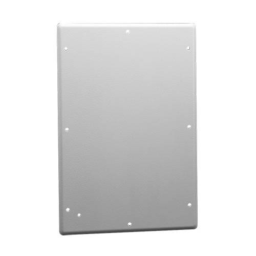 Hoffman AGP618 A34Y Gland Plate, 6 in L x 18 in W, For Use With NEMA 4/12 Modular Disconnect Enclosures, Steel, Gray