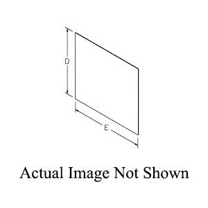 Hoffman A72SP24F4 PNL30 Half Swing Out Panel, 18.81 in W x 30.88 in H, For Use With 72.06 x 24.06 in Type 4/4X/12 1-Door Fiberglass Free-Standing Enclosure with Mounting Channel, Steel