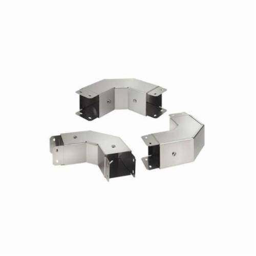 Hoffman Clean Tray® CT66EFC90SS Front Cover Elbow, 6 in W Tray, 90 deg, Stainless Steel