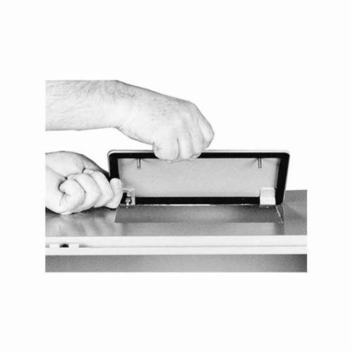 Hoffman DLGP610 DesignLine Gland Plate, 9.94 in H x 9 in W, For Use With 5 in x 9 in Opening Enclosures, Steel, Gray