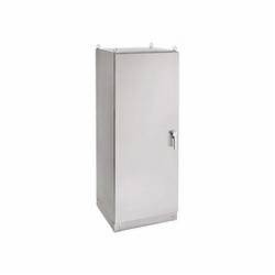 nVent HOFFMAN FS180654DSP0 FS66S 1-Door Dual Access Standard Duty Enclosure, 1878 mm L x 616 mm W x 512 mm D, NEMA 3/3R/4/4X/12/13/IP66 NEMA Rating, 304 Stainless Steel