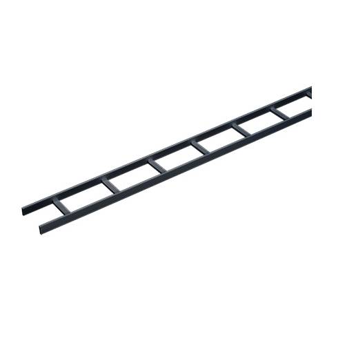 Hoffman LSS18G DCR Straight Section Ladder Rack, 120 in L x 18 in W, Tubular Steel