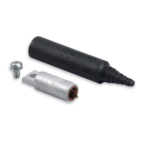 Homac® Flood-Seal® CFB-350-CS 95 Series Force-Fit Multi-Port Compression Connector Kit, Aluminum, Black