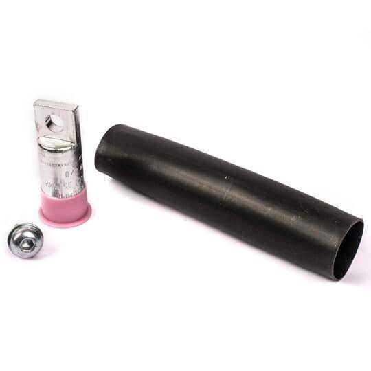 Homac® Flood-Seal® CFB-350-HS 95 Series Heat-Shrinkable Multi-Port Compression Connector Kit, Aluminum, Black