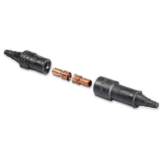 Homac® Flood-Seal® SLK-6 Insulated Mechanical Compression Fuse Kit, 4 AWG, 2 AWG Copper/Stranded/solid Conductor, EPDM Rubber