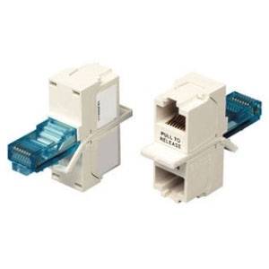 Gold Plated Contact, Hubbell Premise Wiring BR851B Telephony Jack Adapter,