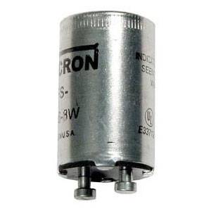22/25 W, Hubbell Wiring Device-Kellems FS25 Fluorescent Lamp Starter, Gray,