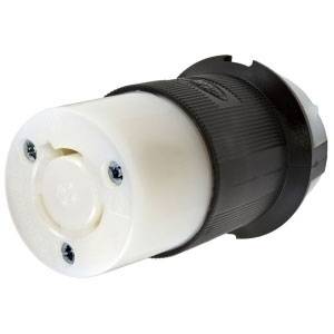600 VAC 20 A L9-20R, Hubbell Wiring Device-Kellems HBL2353 Twist-Lock®, Insulgrip® Locking Device Connector