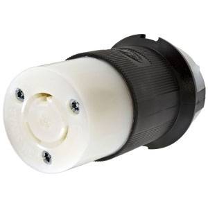 347 VAC 20 A L24-20R, Hubbell Wiring Device-Kellems HBL3723 Twist-Lock® Locking Device Connector Body
