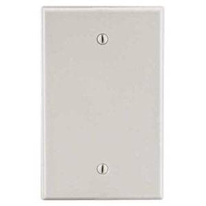 1-Gang, Hubbell Wiring Device-Kellems PJ13LA Wallplate, Light Almond