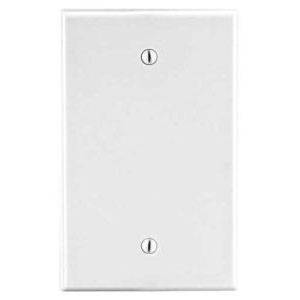 1-Gang, Hubbell Wiring Device-Kellems PJ13W Wallplate, White