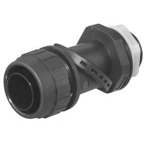 1" Hubbell Wiring Device-Kellems PS1009NBK PolyTuff®, SwivelLok® Liquidtight Conduit Connector