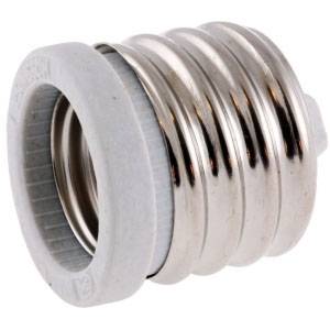 250 VAC, 2.64 A, Hubbell Wiring Device-Kellems RL154 Incandescent Lampholder Adapter, 660 W, White,