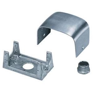 4.38" x 2.63" x 2.62, Hubbell Wiring Device-Kellems SC3098A Floor Box Pedestal Housing,