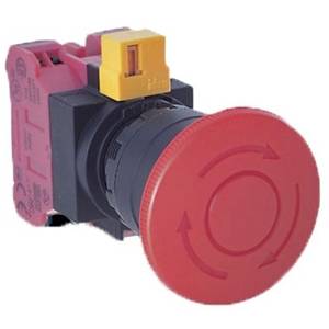 IDEC Corporation HW1B-V4F11-R Non-Illuminated Pushbutton