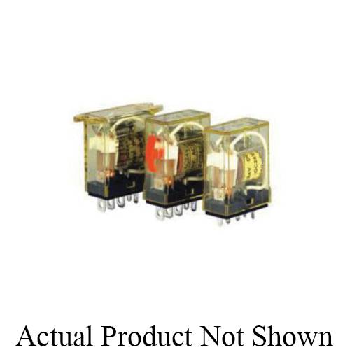 IDEC RH1B-ULAC24V RH Series Compact Power Relay With Indicator LED, 10 A, SPDT Contact, 24 VAC V Coil