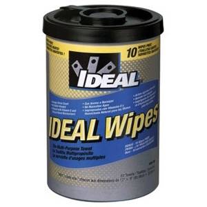 12" x 9", Heavy Duty, Ideal Industries Inc. 38-500 IDEAL Wipes™ Multi-Purpose Towel, Orange