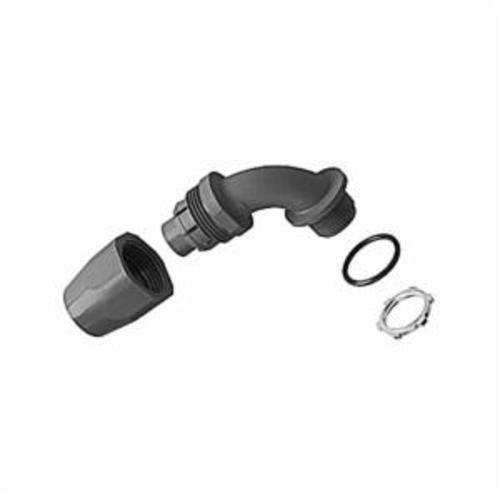 Carlon® LT20D-NEW Conduit Connector, 1/2 in Trade, 90 deg, PVC