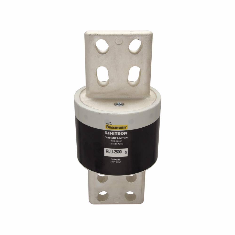 Bussmann Limitron™ KLU-2500 Advanced Protection Current Limiting Time Delay Fuse, 2500 A, 600 VAC, 200 kA Interrupt, L Class, Cartridge Body