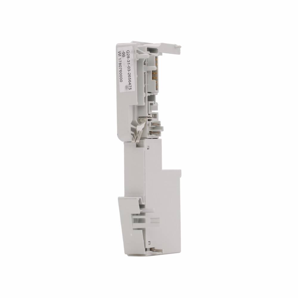 EATON XN-S3S-SBC 3-Level Connection Plug-In Slice I/O Base Module, Screw Wire Clamp, For Use With XN-2DO-24VDC-0.5A-P, XN-2DO-24VDC-0.5A-N, XN-2DO-24VDC-2A-P and XN-2DO-120/230VAC-0.5A Digital Output Module