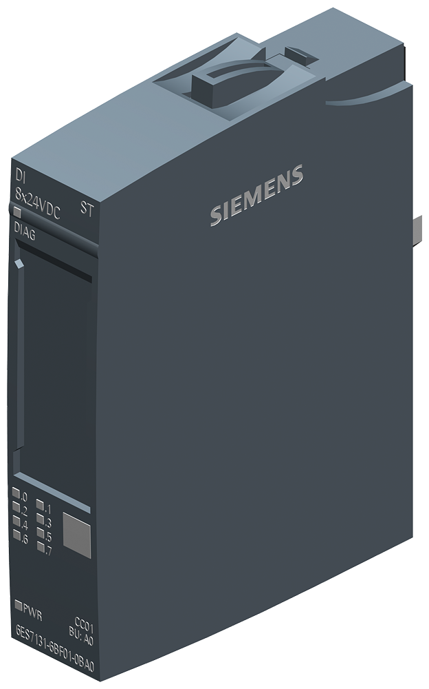 Siemens 6ES71316BF012AA0 SIMATIC ET 200SP Digital Input Module, 8 Inputs, 8 Outputs