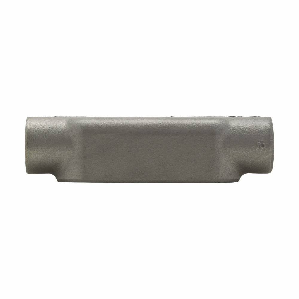 Crouse-Hinds Condulet® C68 Type-C Conduit Outlet Body, 2 in Hub, 8 Form, 88 cu-in Capacity, Feraloy Iron Alloy, Electro-Galvanized/Aluminum Acrylic Painted