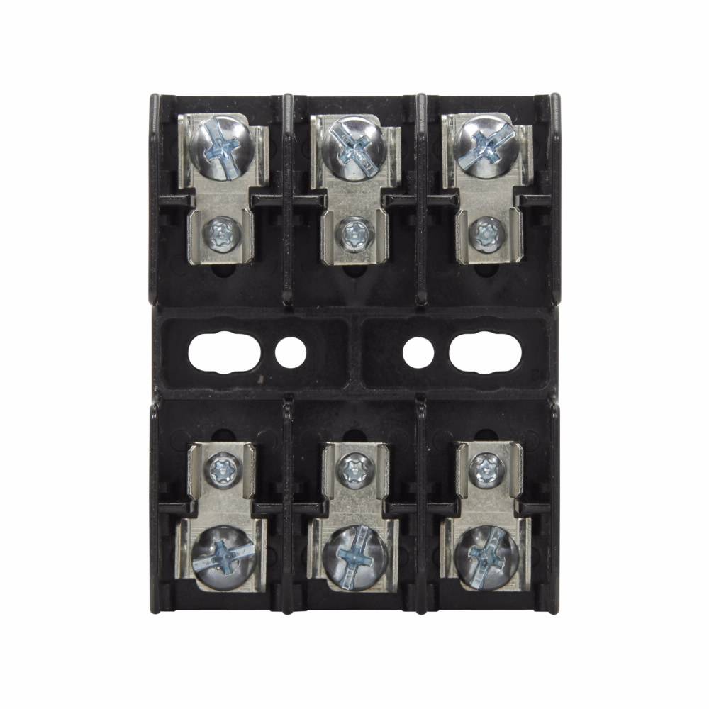 Bussmann BG3033S Open Fuse Block, 480 V, 25 to 30 A, Class: G, 14 to 10 AWG Wire, 3 Poles