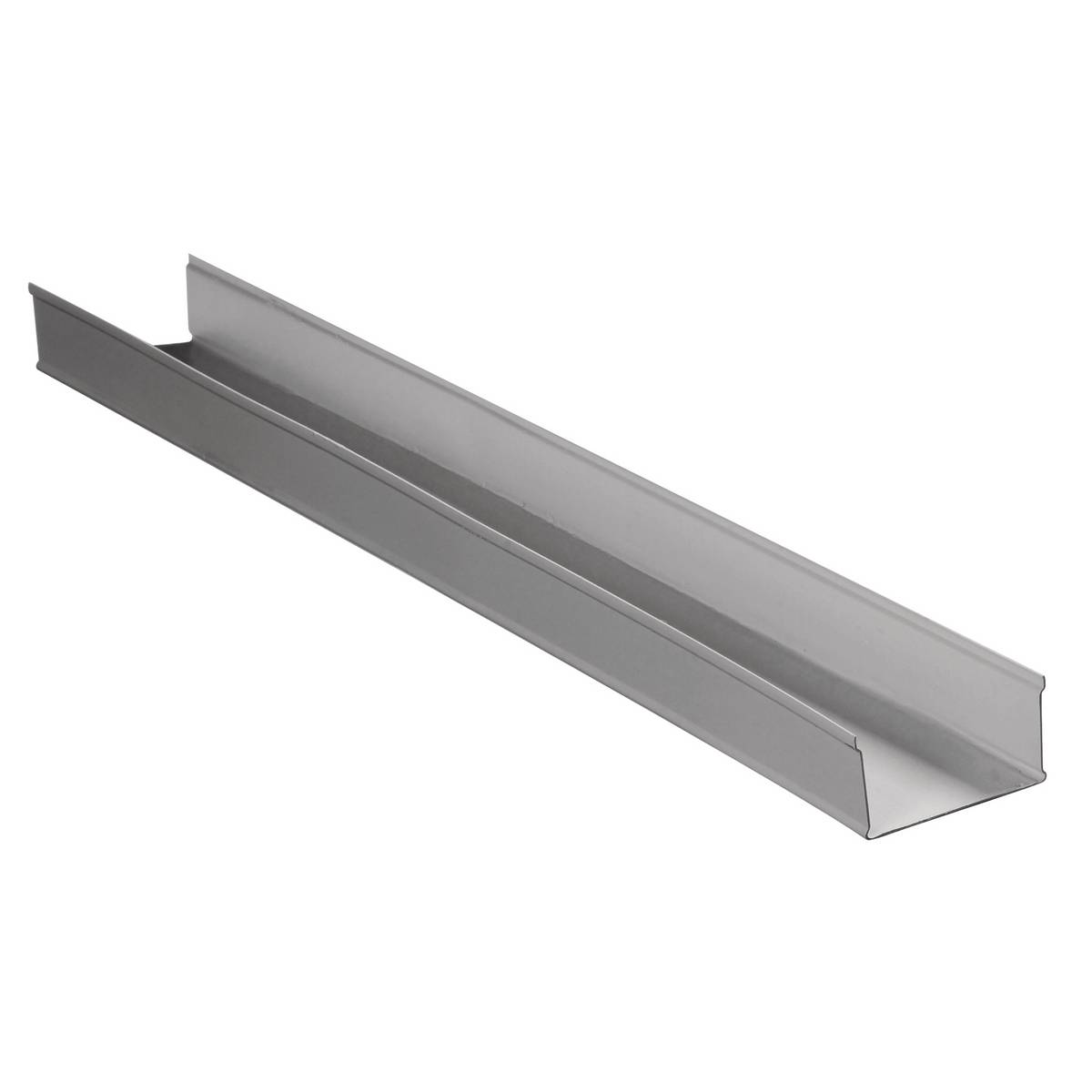 PREMISE WIRING HBL3000BGY 1-Channel Standard Raceway Base, 10 ft L x 2.67 in W x 1.47 in H, Roll Formed Steel, Gray