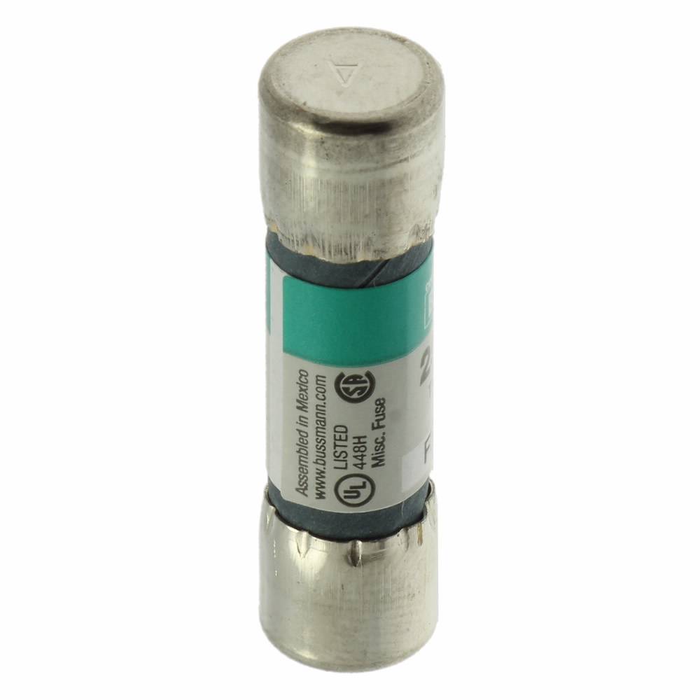 Bussmann Fusetron™ FNM-1 Low Voltage Supplemental Time Delay Midget Fuse, 1 A, 250 VAC, 35 A Interrupt, Class: Supplemental, Cartridge Body
