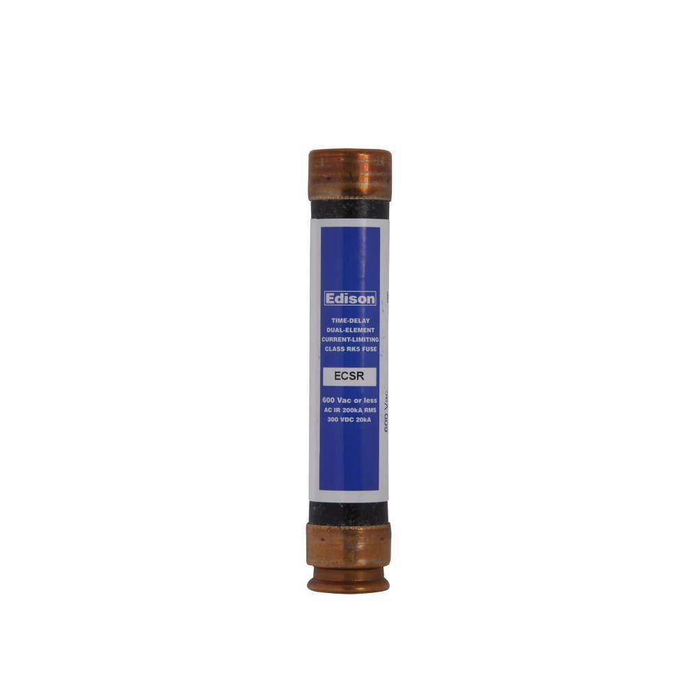 Bussmann Bullet™ ECSR35 Current Limiting Time Delay Fuse, 35 A, 600 V, 200 kAIC Interrupt, RK5 Class