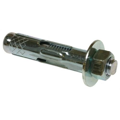 Metallics J5026SS Sleeve Anchor, 1/2 in Dia, 18-8 Stainless Steel, Hex Head