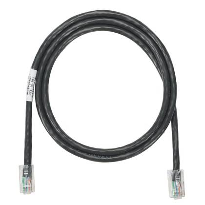 Panduit® NetKey® NK5EPC10BLY Class D Patch Cord, Cat 5e, 24 AWG U/UTP Copper Conductor, Modular Plug Connector, 10 ft L Cord
