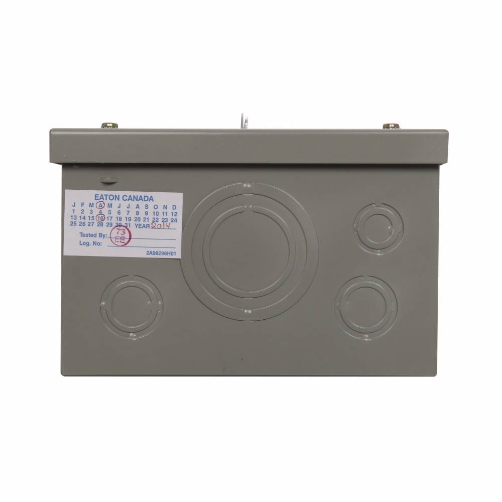 EATON SGDN100 C Series Circuit Breaker Enclosure With Knockout, 6.28 in L x 8.56 in W x 17-1/2 in H, NEMA 1 NEMA Rating, Steel
