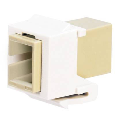 Panduit® NetKey® NKSCMZBL Fiber Optic Adapter Module, SC-Simplex Connector, OM1/OM2/OM3/OM4/OS2 Singlemode Fiber
