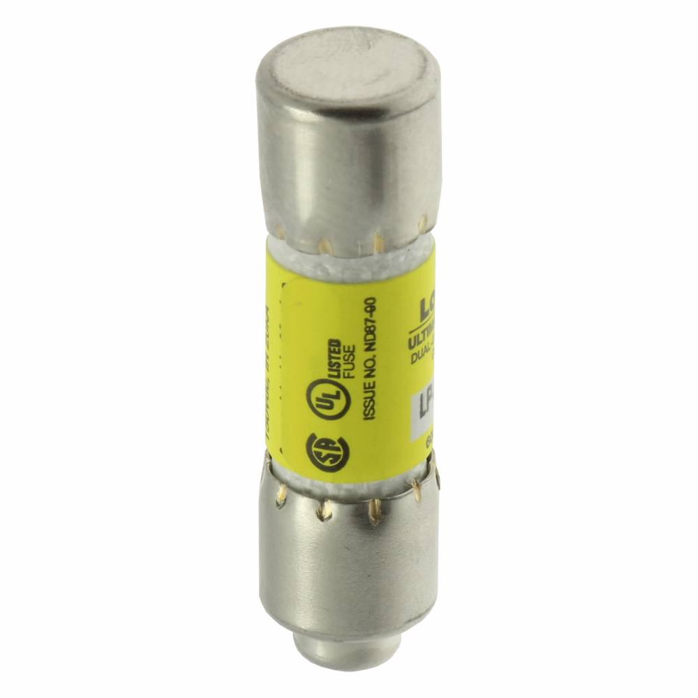 Bussmann Low-Peak™ LP-CC-12 Current Limiting Time Delay Fuse, 12 A, 600 VAC/150 VDC, 20/200 kA Interrupt, CC Class, Cartridge Body