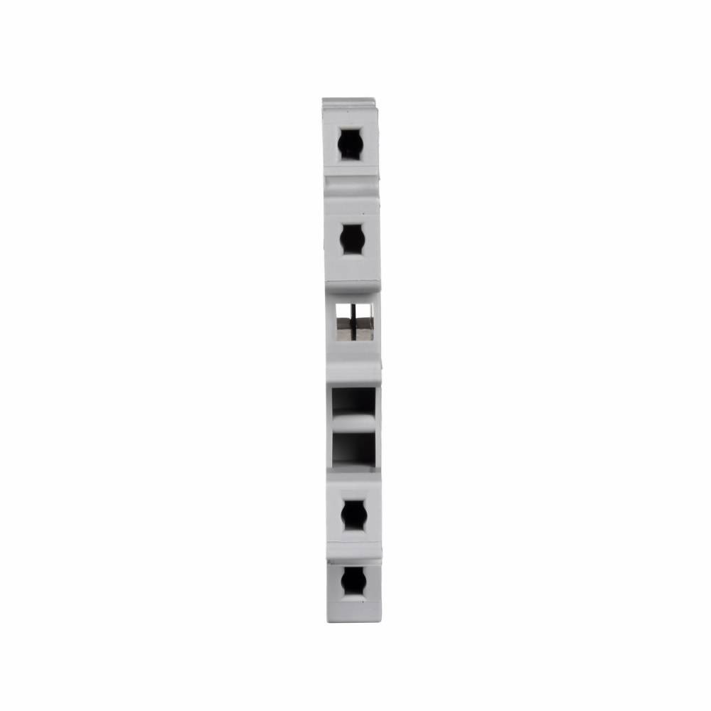EATON XBAES35N IEC-XB Universal End Stop, For Use With IEC-XB Series 35 mm Rail Terminal Block, Snap-In Mounting, Polyamide 6.6