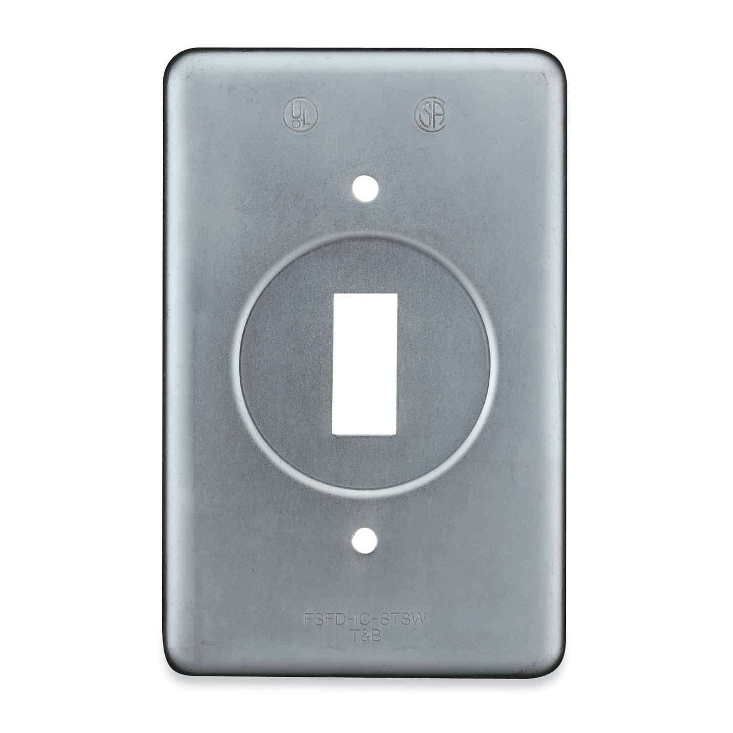 T&B® DS32-TB FS/FD Device Box Cover, Sheet Steel