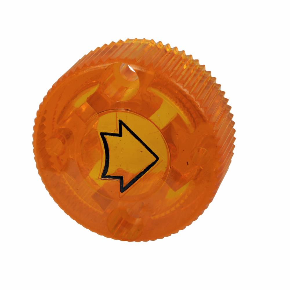 EATON 10250TEM Blank Heavy Duty Oiltight/Watertight Operator Knob, 30.5 mm, NEMA 1/2/3/3R/4/4X/12/13/IP65 NEMA Rating, Round Shape, Plastic