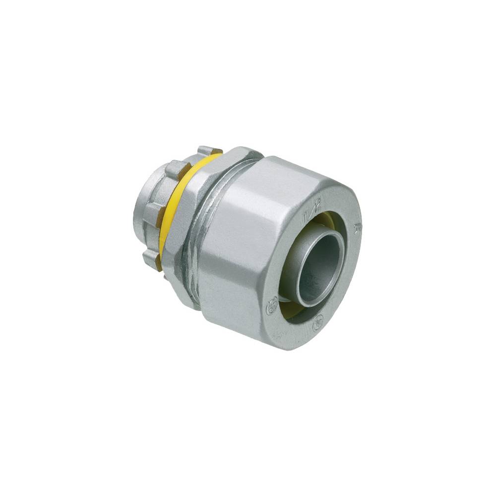 Arlington LT75 Form B Straight Connector With 3/4 in Knockout, 3/4 in Trade, Die Cast Zinc