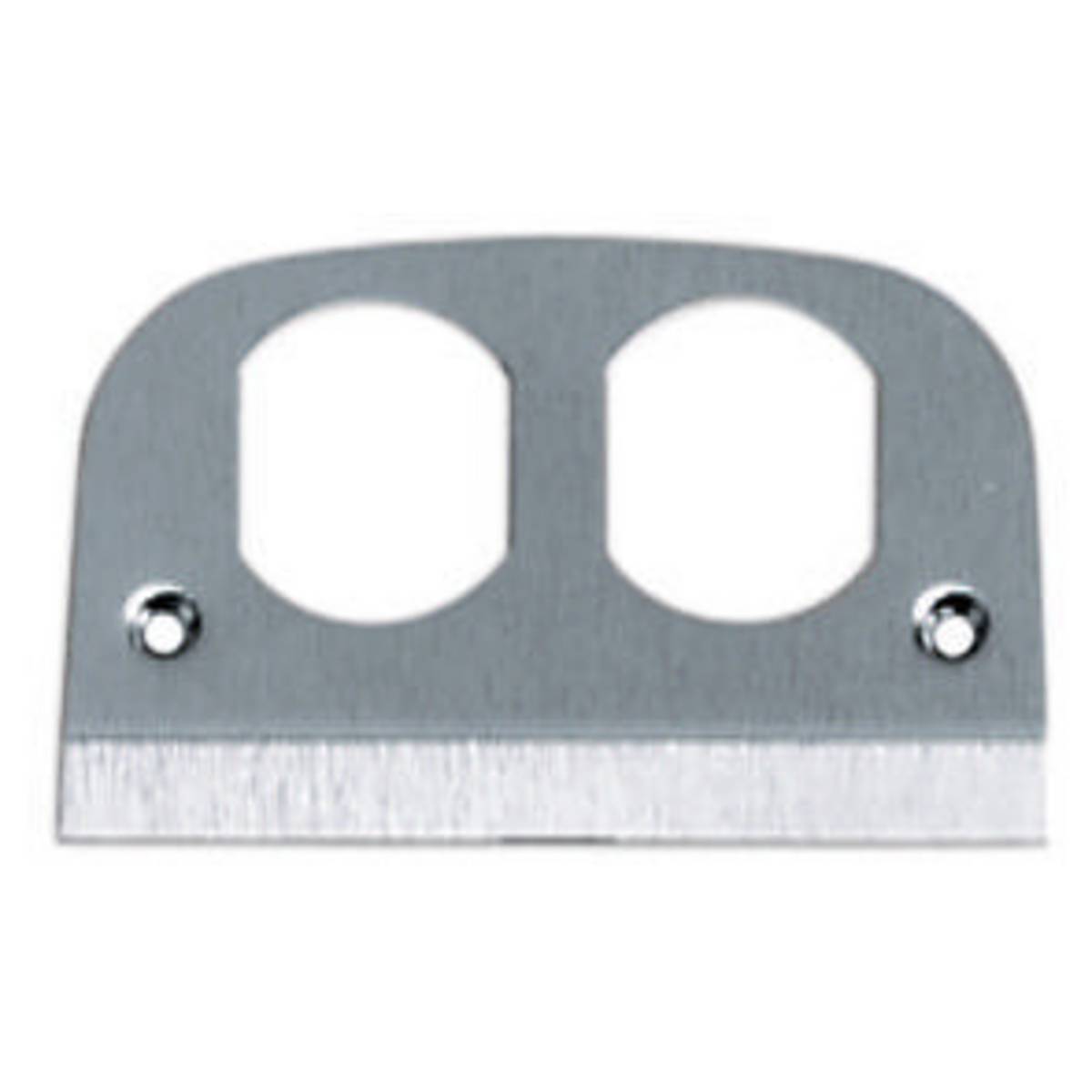 PREMISE WIRING SS309D Lo-Con Duplex Rectangular Standard Device Plate, 4.15 in L x 2.53 in W, 1 Gangs, Stainless Steel