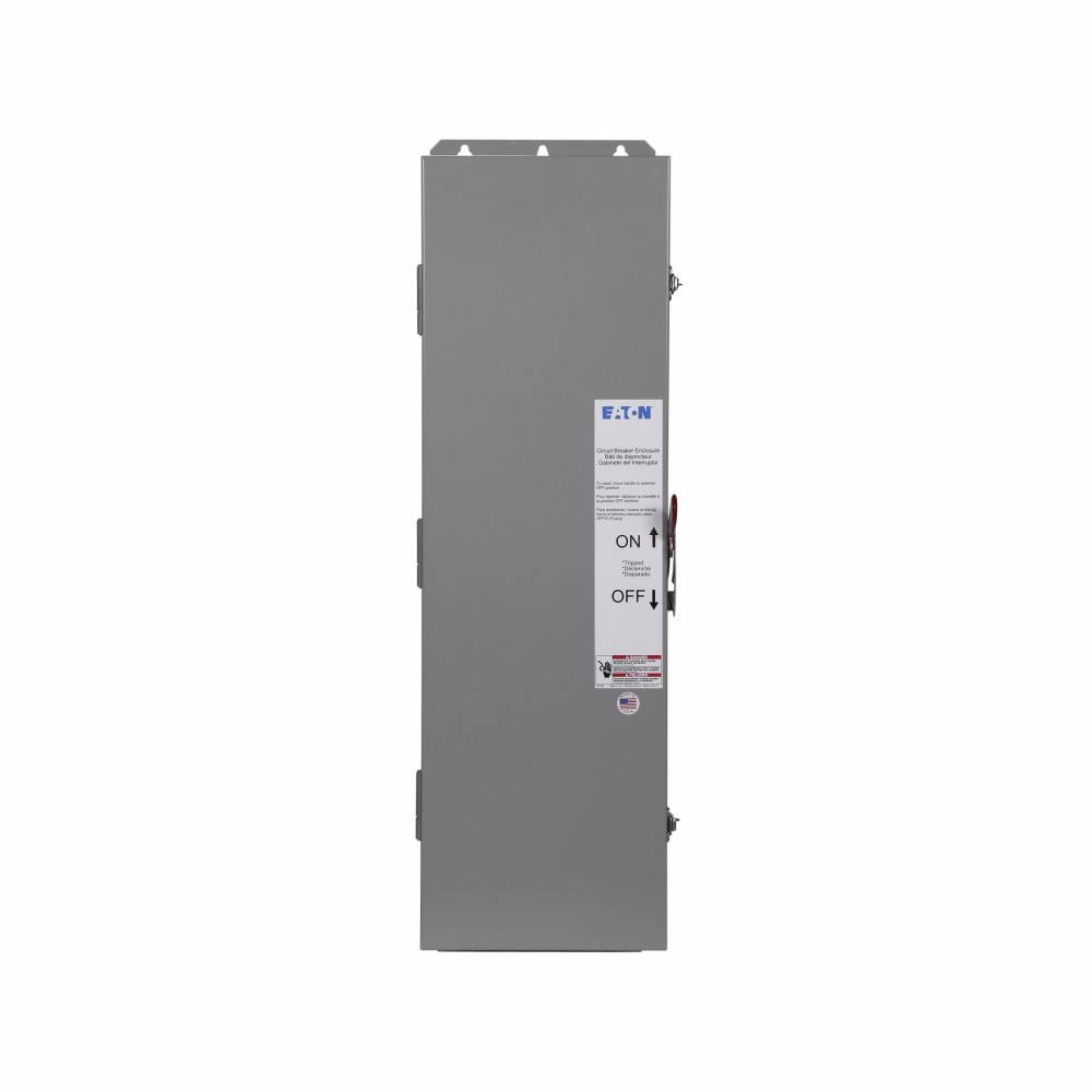 EATON JJDN250 C Series Circuit Breaker Enclosure, 11.88 in W x 10.22 in D x 37.53 in H, NEMA 12