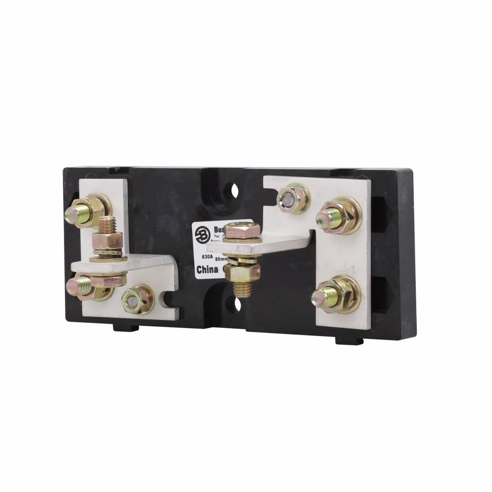 Bussmann 170H3003 Fixed Center Fuse Block, 690/700 V, 630 A, 1 Pole