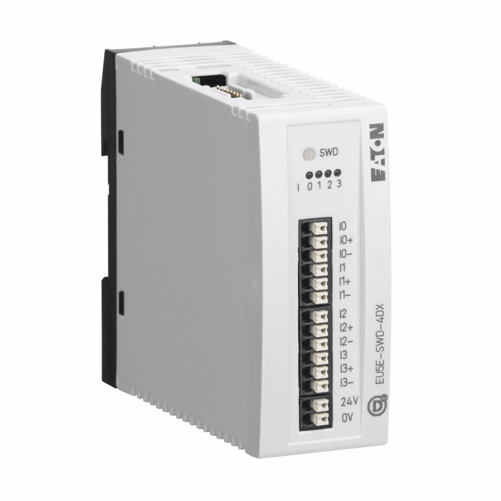 EATON EU5E-SWD-4D2R Digital Input/Output Module, 4 Inputs, 2 Outputs