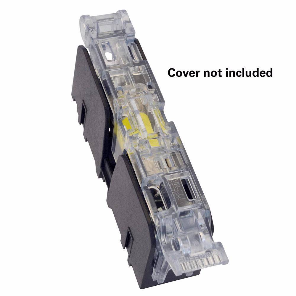 Bussmann BMM603-1S Supplemental Modular Ferrule Fuse Block, 600 V, 30 A, 18 to 11 AWG Wire, 1 Pole