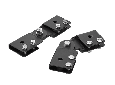 Hoffman LABSKG DCR Adjustable Butt Splice Kit, For Use With Ladder Rack Systems, Steel, Gray