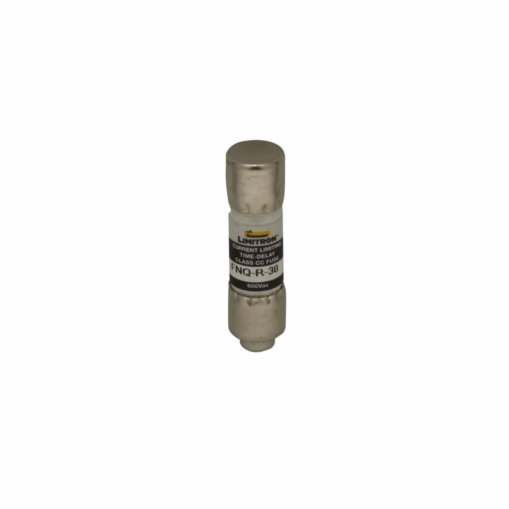 Bussmann Limitron™ CC-Tron® BK/FNQ-R-1/4 Advanced Protection Current Limiting High Inrush Low Voltage Time Delay Fuse, 250 mA, 600 V, 200 kAIC Interrupt, CC Class, Cartridge Body