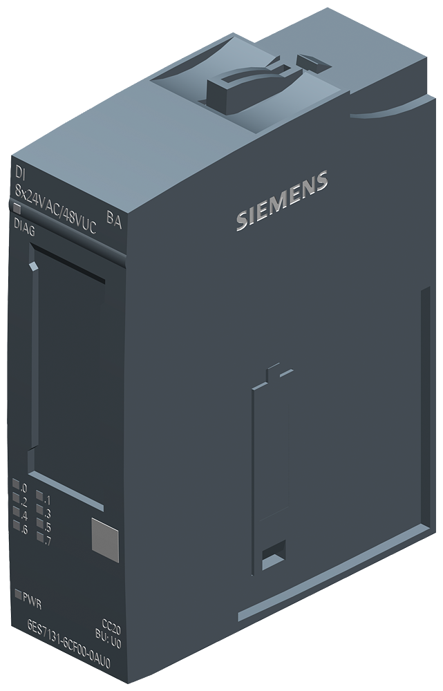 Siemens SIPLUS 6ES71316CF000AU0 ET 200SP PLC Digital Input Module, 8 Inputs, 8 Outputs